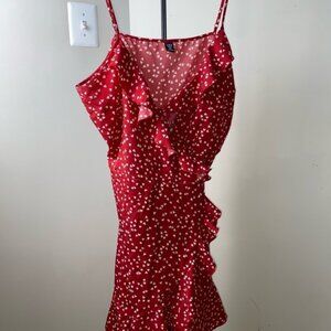 Heart Print Dress